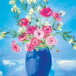 dubbele wenskaart met envelop
15 x 15 cm
kringlooppapier